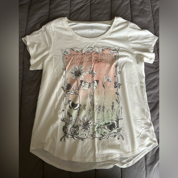 Lucky Brand “Grateful” shirt - Picture 1 of 1